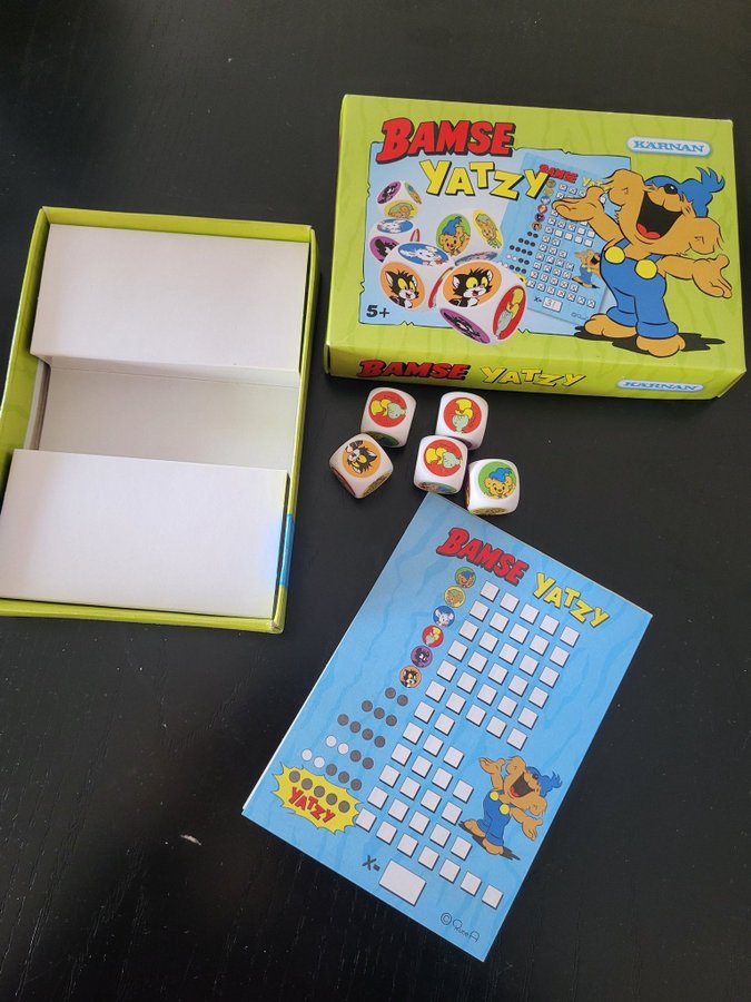 Bamse Yatzy spel