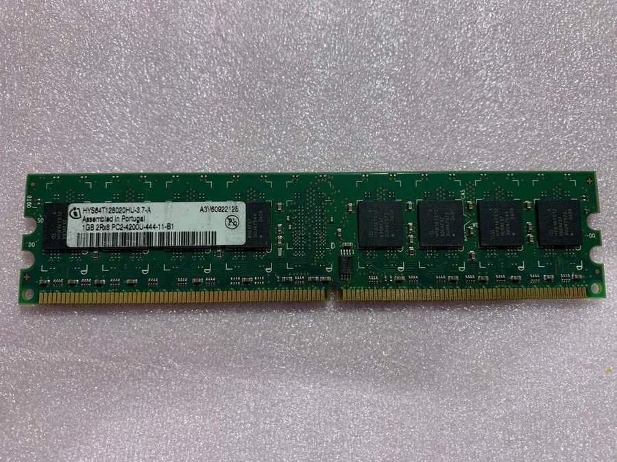 RAM minne stationär 1GB DDR2 PC2-4200 Infineon