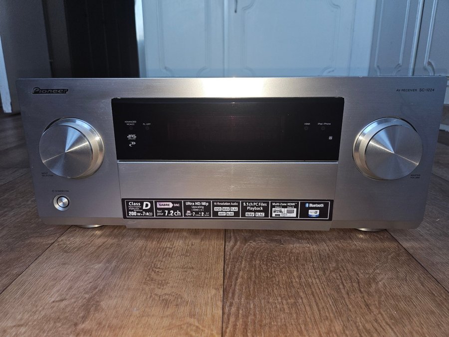 Pioneer SC-1224-K/S 7.2ch Hemmabio Receiver