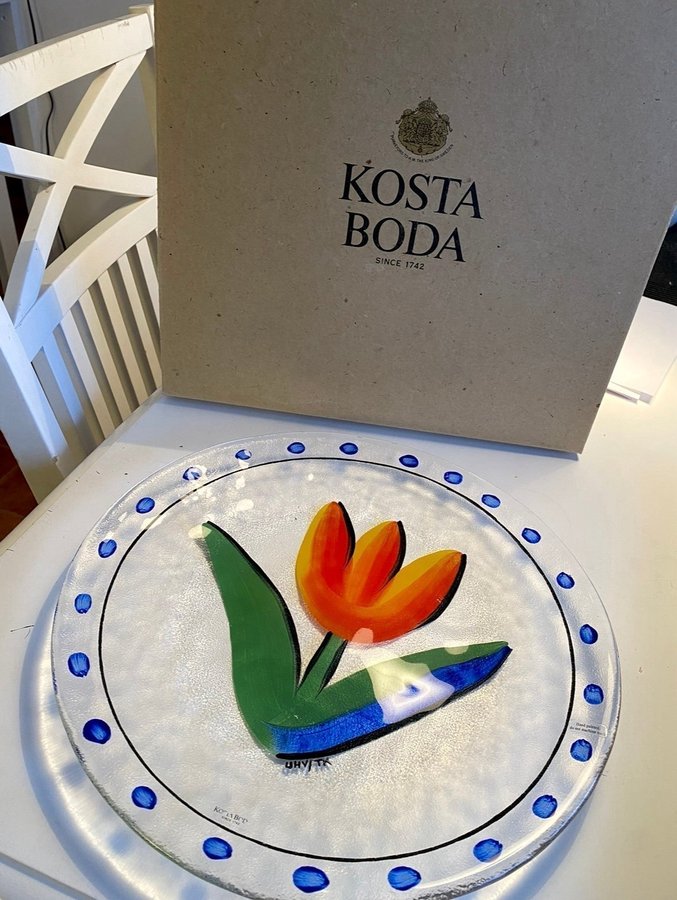 Kosta Boda glasfat