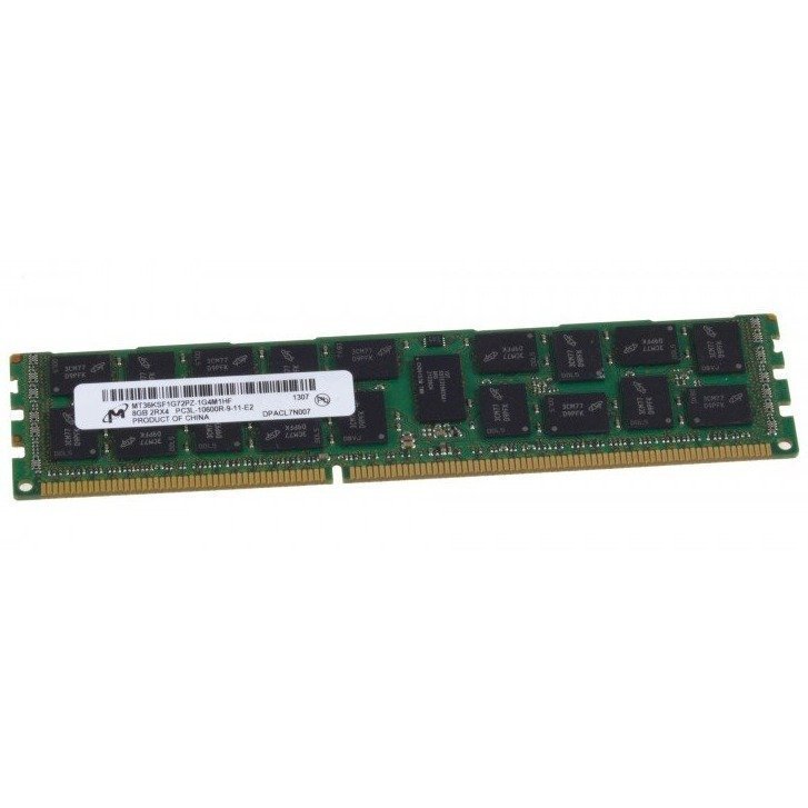 8 GB Micron (1x8GB) ECC DDR3L 2Rx4 PC3L-10600R 1333 MHz RAM