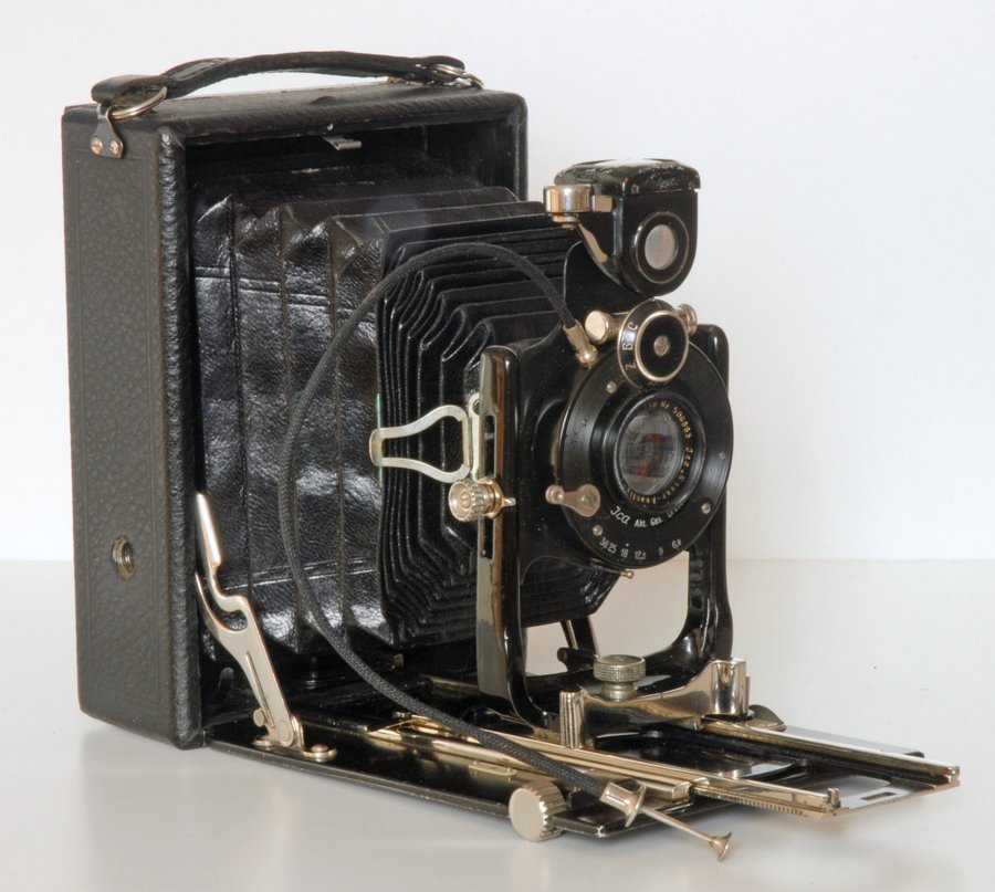 ICA MAXIMAR 207, 9x12 cm bladfilm, före 1926