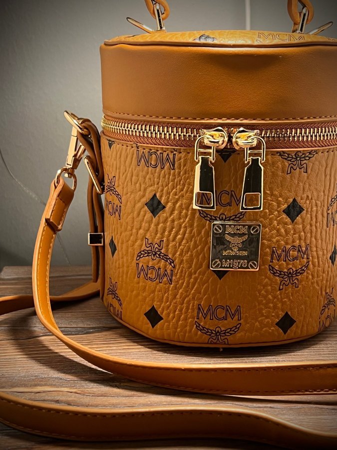 Pre-owned • MCM Visetos Patricia Brown • Värde! Upp till 11000