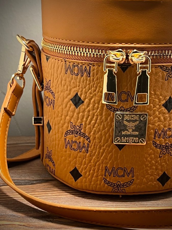 Pre-owned • MCM Visetos Patricia Brown • Värde! Upp till 11000