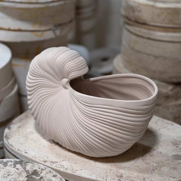 Ferm Living Shell Pot Vas