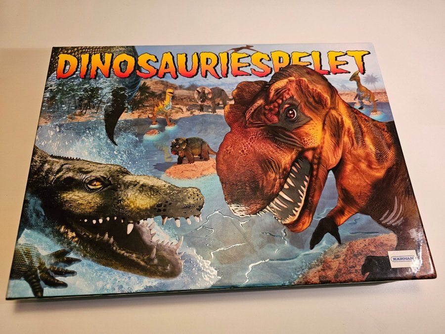 Dinosauriespelet * Komplett * Fint skick * Retro