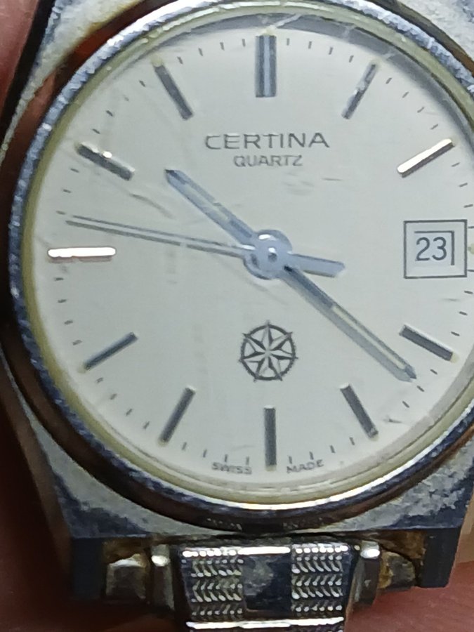 Certina quartz Damklocka