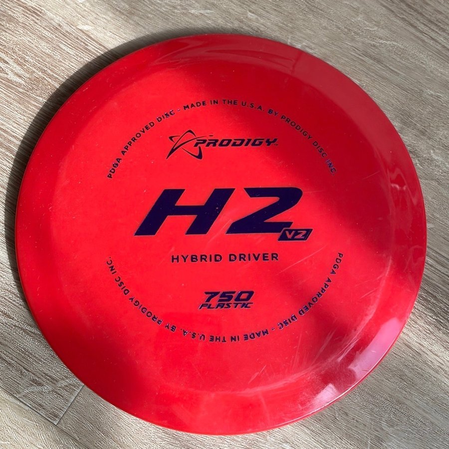 Discgolf H2 i 750 plast