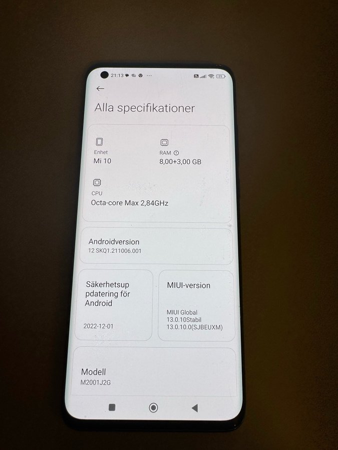 Xiaomi Mi 10