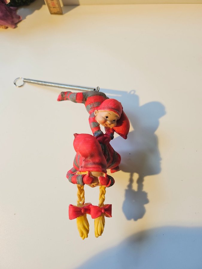 Tomtefigur tomte från Pobra kan hängas