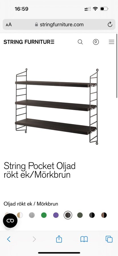 String Pocket Hylla