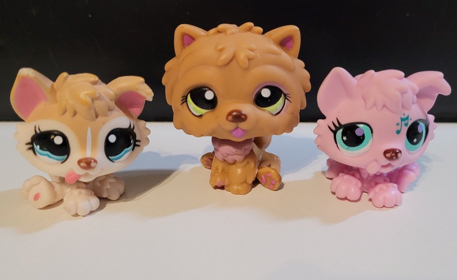 3st Littlest Pet Shop 1013, 1157 och 2868