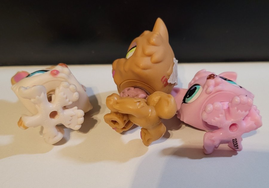 3st Littlest Pet Shop 1013, 1157 och 2868