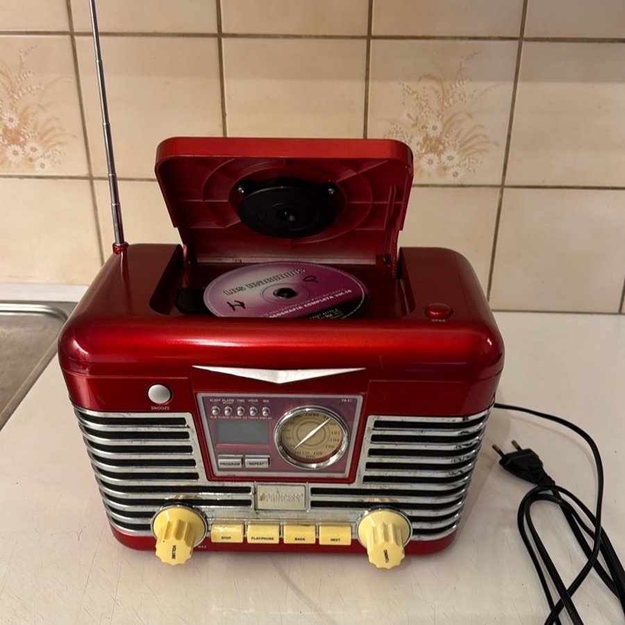 Radio med CD-spelare