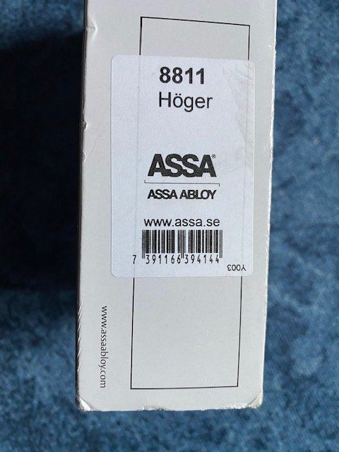 DÖRRHANDTAG ASSA ABLOY CODE HANDLE 8811 HÖGER