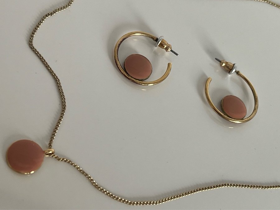 Pilgrim set Halsband och örhänge