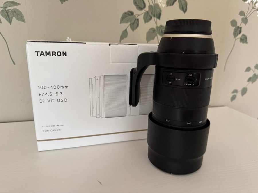 Tamron 100-400mm F/45-63 Di VC USD Objektiv för Canon