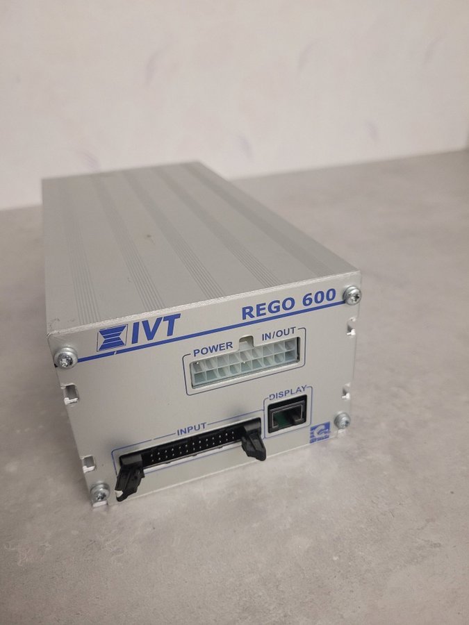 Rego 634 styrbox, styrenhet, IVT, Bosch