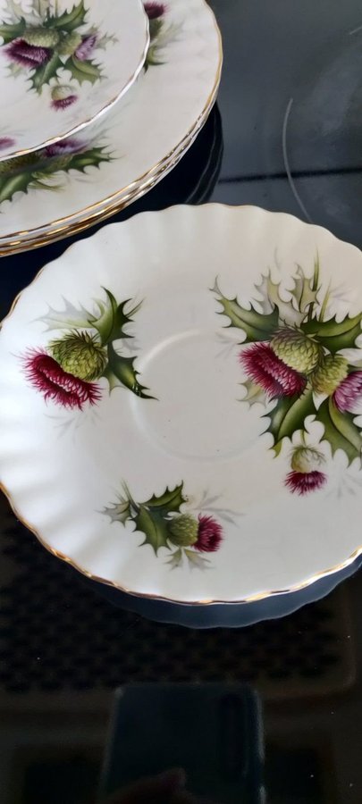 Royal Albert Highland Thistle Tallrikar