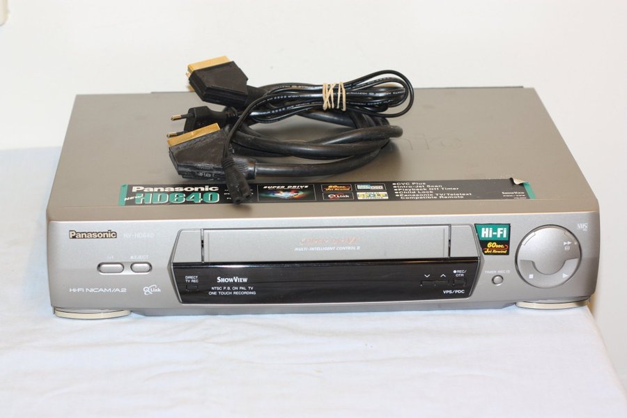 Videobandspelare Panasonic NV_HD640Ec