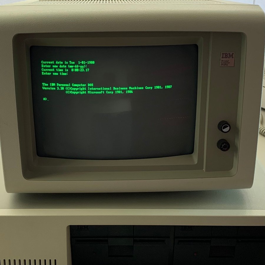 IBM 5151 MDA display