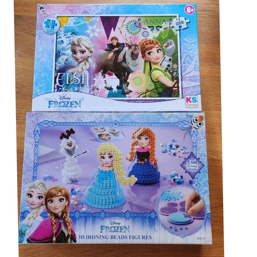 Frozen Leksaker 3d pärlor och pussel