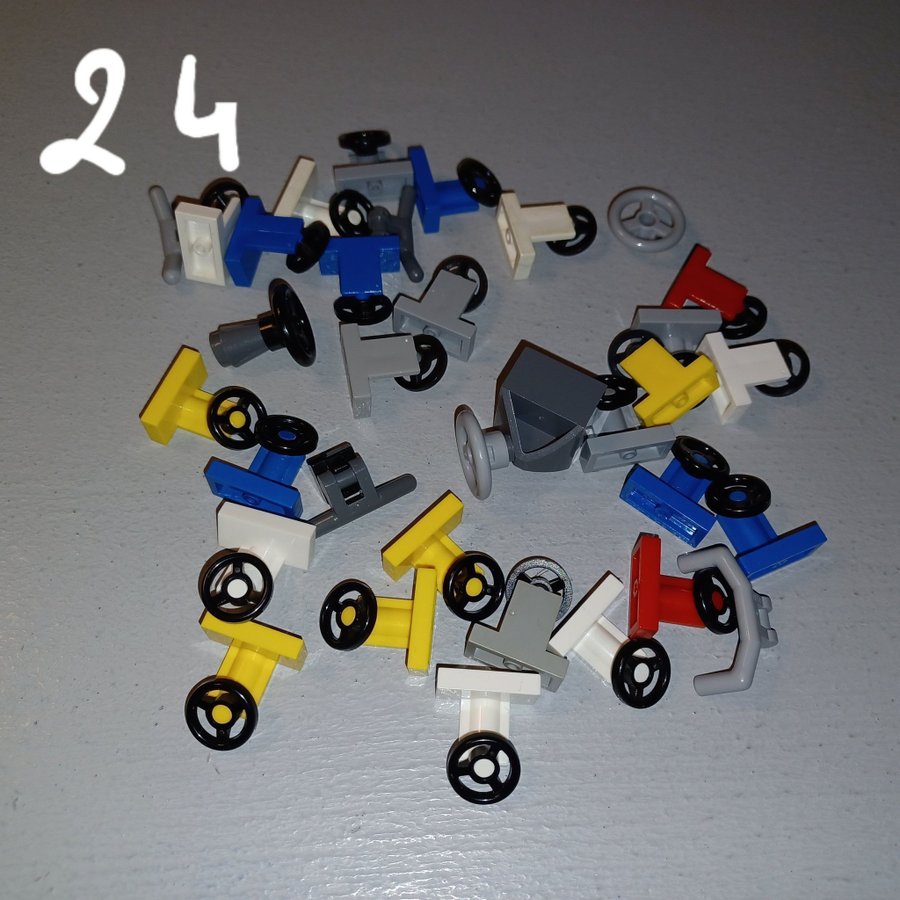 LEGO bil delar klossar blandade lego delar