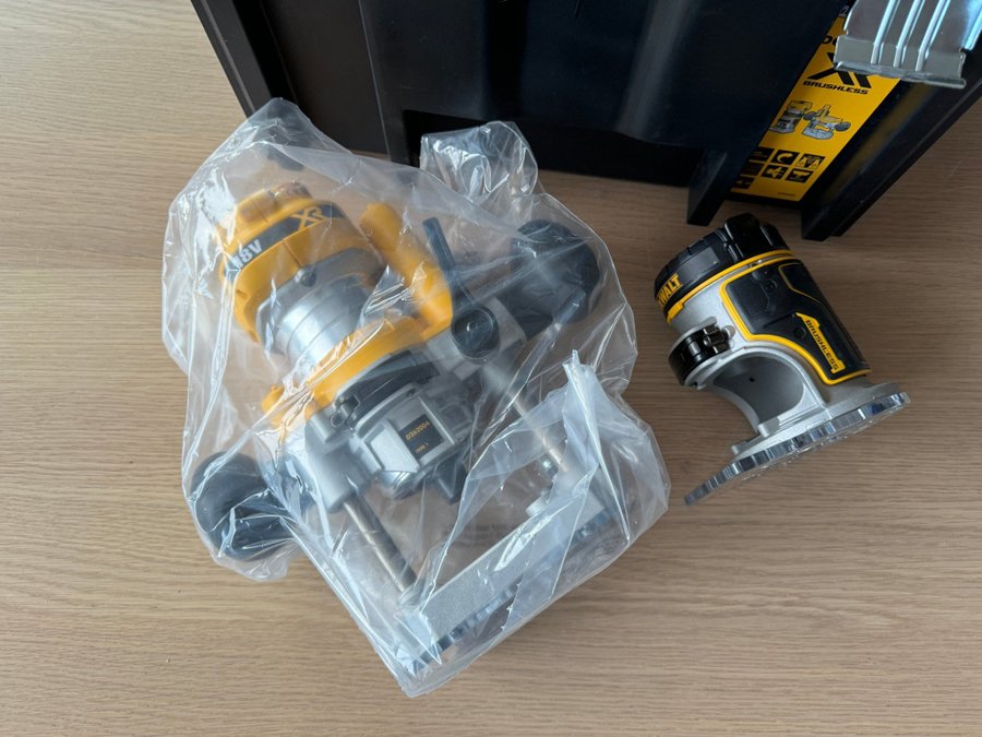 Dewalt Handöverfräs 18V DCW604NT