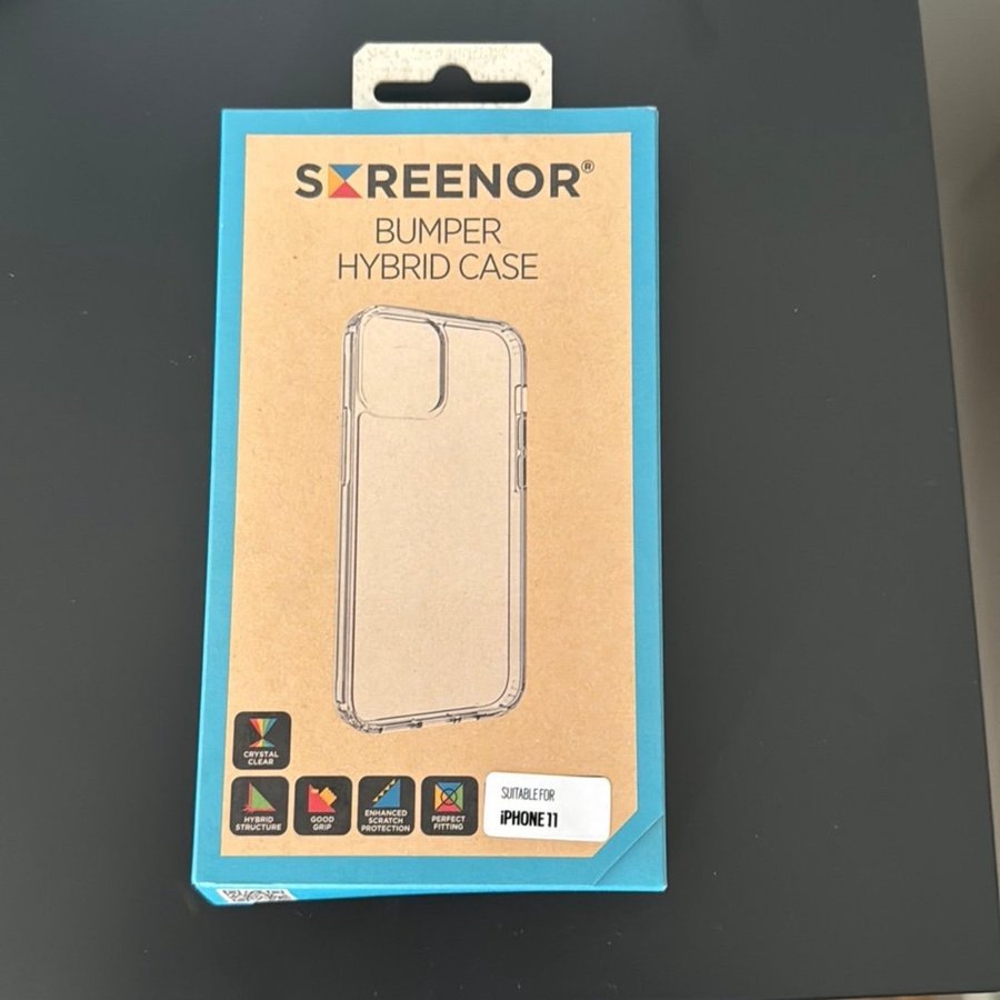 Skreenor Bumper Hybrid Case för iPhone 11