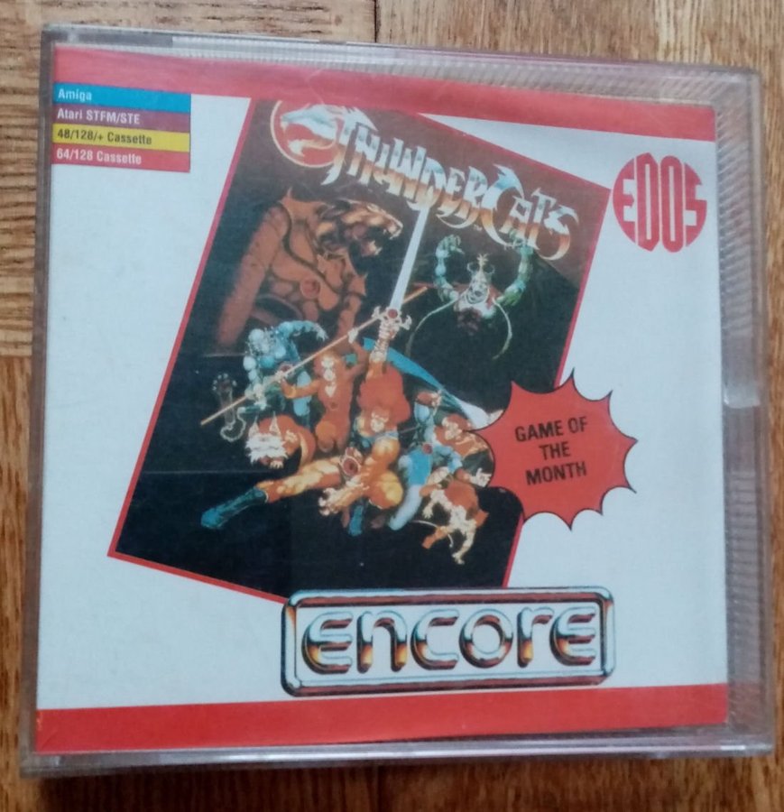 Thunder Cats (EDOS - Elite Systems) ->TESTAD<- Commodore 64 / C64 Spel