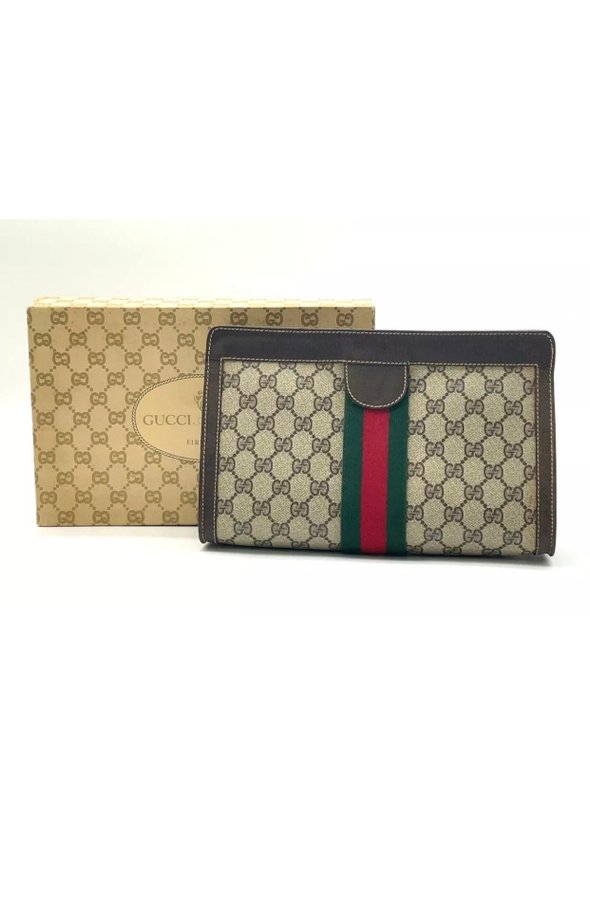 GUCCI CLUTCH POCHETTE HANDVÄSKA AXELVÄSKA ORD PR 18 .000