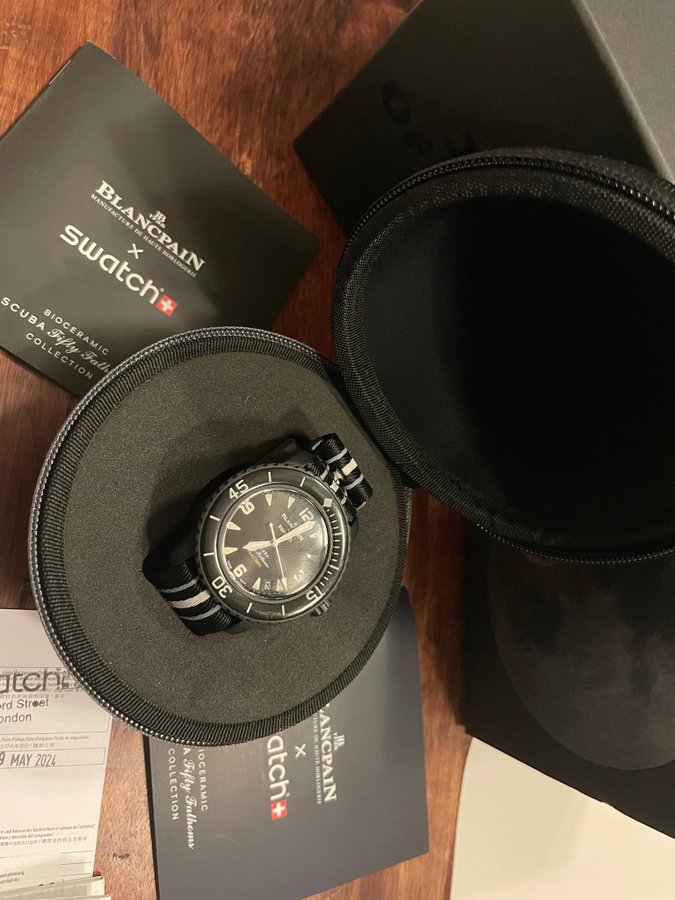 Blancpain x Swatch Scuba Fifty Fathoms