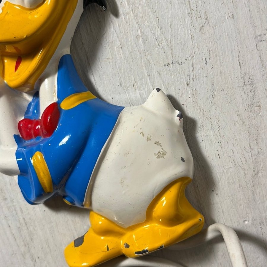 Kalle Anka/Donald Duck vägglampa