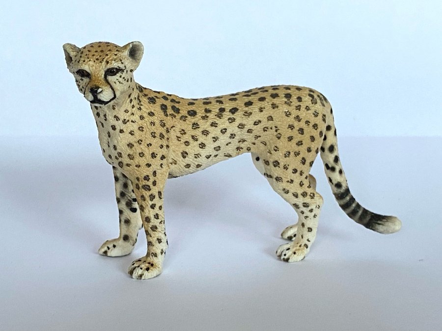 Gepard Schleich Djur Kattdjur Tillbehör Figur