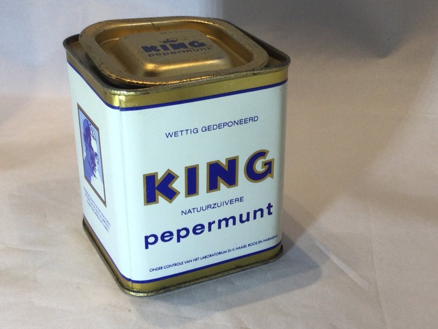 Plåtburk King pepparmint