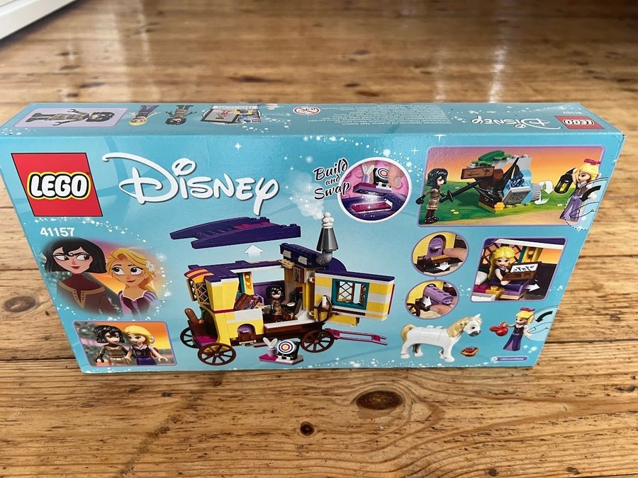 Uåbnet - 41157 LEGO Disney Tangled Rapunzel's Travelling Caravan