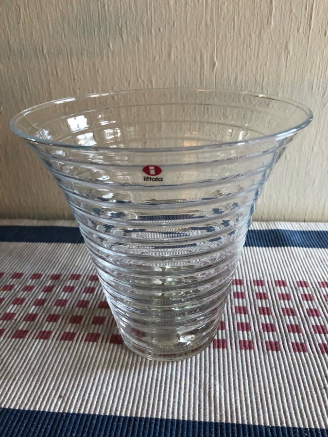 Vintage Iittala Bölgeblick vas