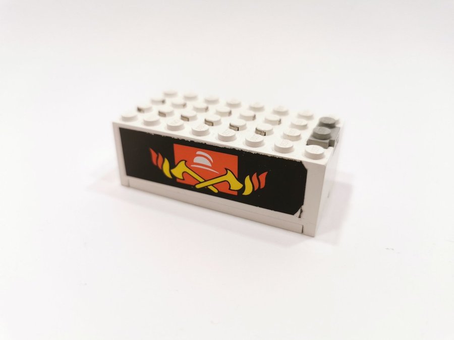 Lego - light and sound - batteribox - brand - 4760c01pb04 - vit