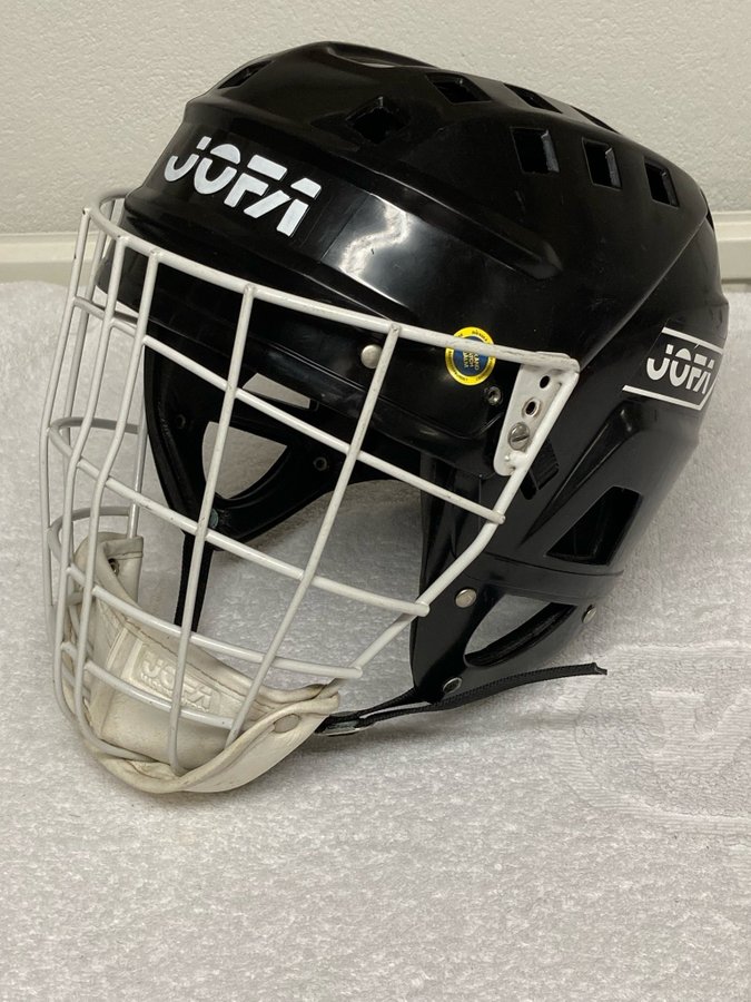 Jofa 280 Med Målvaktsgaller 262 Irbe Hockey Hjälm Hockeyhjälm Retro Vintage