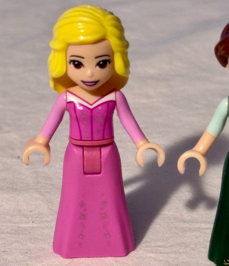 Lego Disney, princess, Aurora, Anna, Rapunzel, tillbehör,