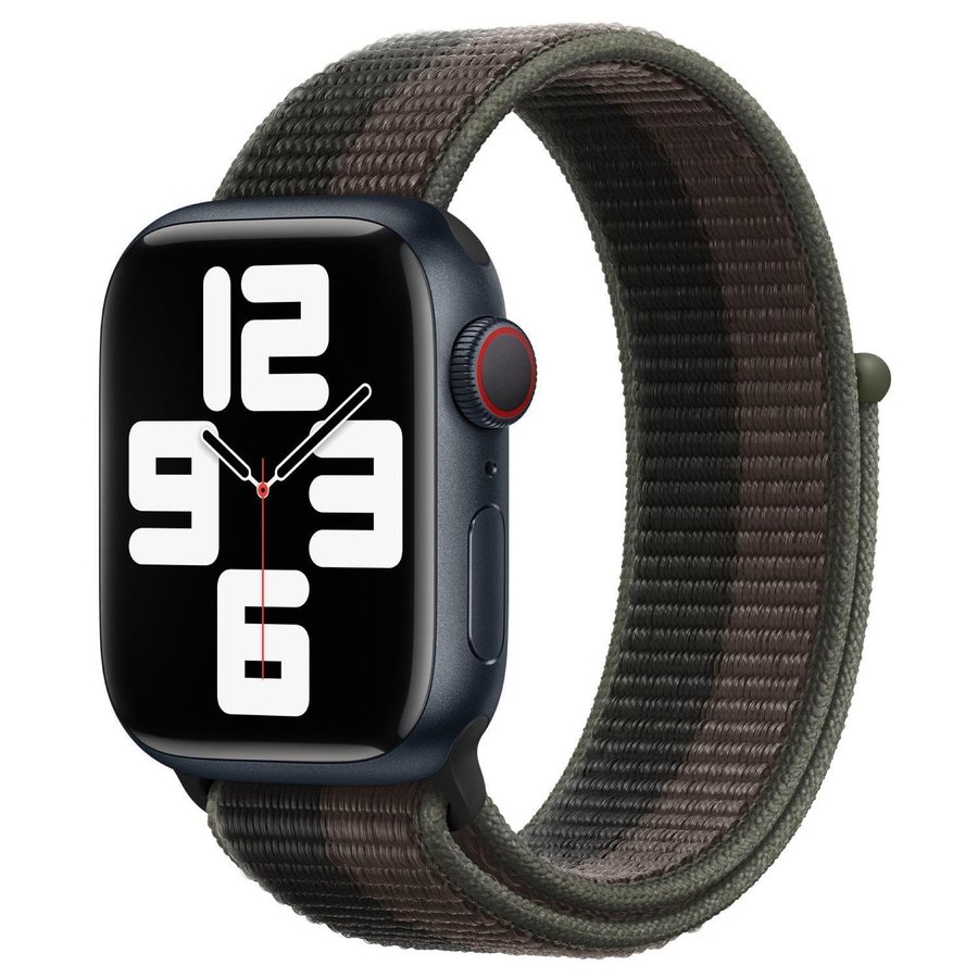 Nylonloop 44/45/46/49mm Apple Watch Armband - MÖRK STORM