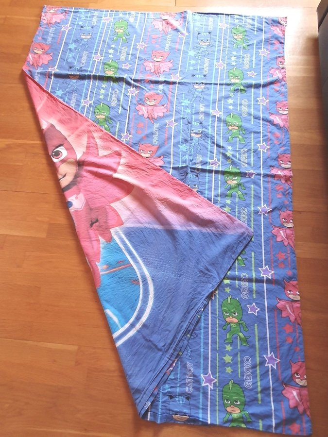 Påslakan PJMASKS Pyjamashjältarna 135x194 cm