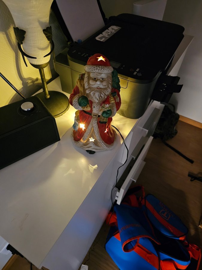 Stor Tomte ljuslykta 23 cm