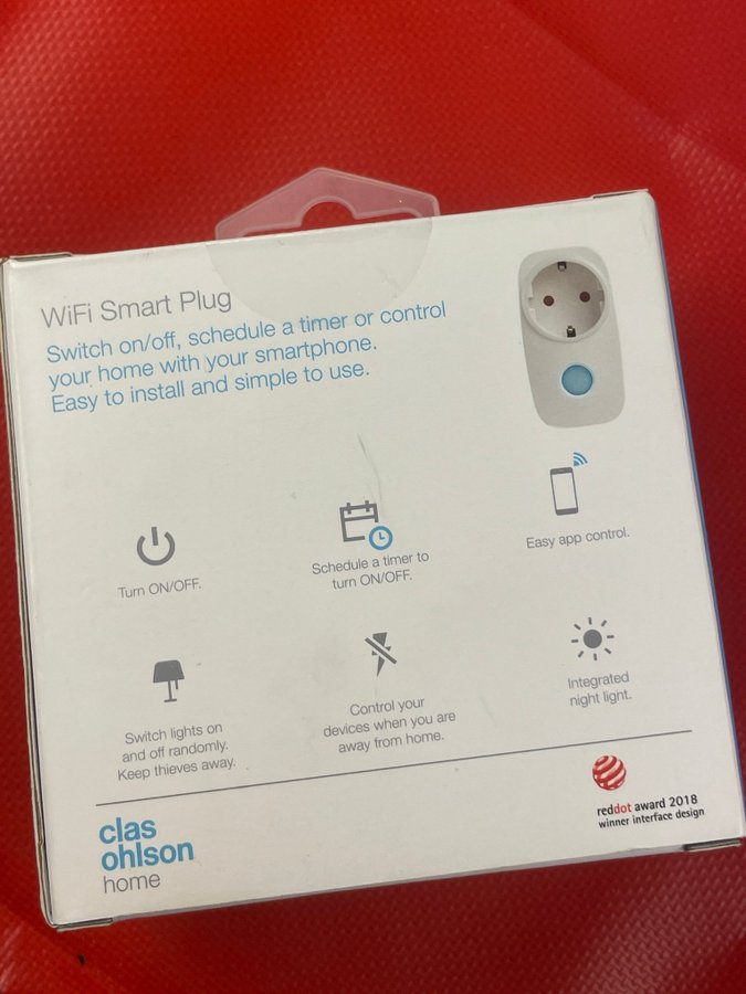 Clas Ohlson Smart Plug WiFi