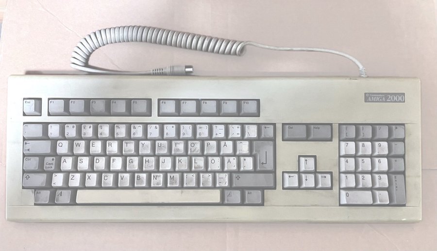 Defekt Amiga 2000 Tangentbord