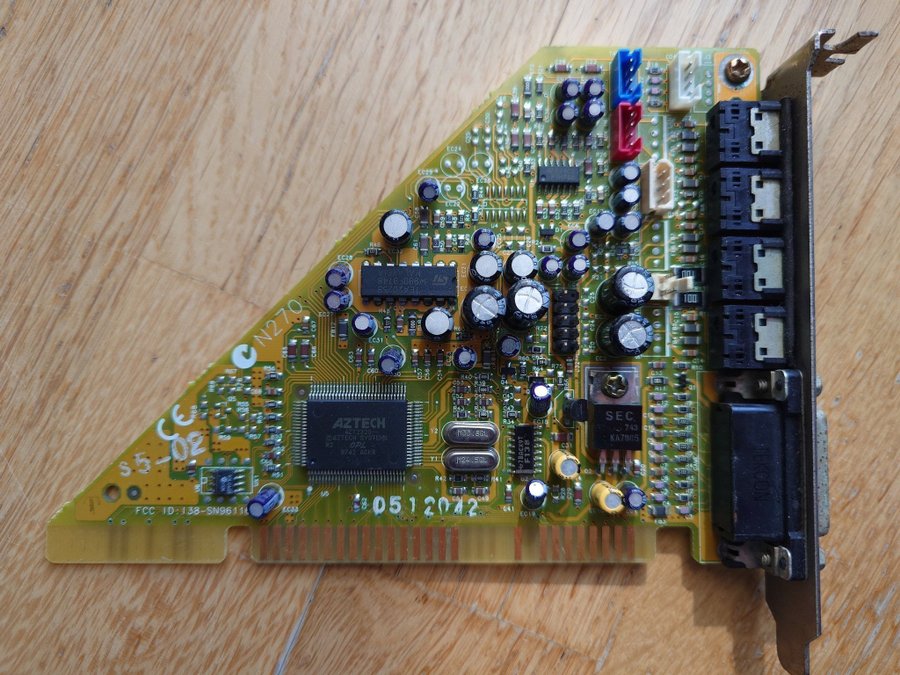 AZTECH ISA sound card