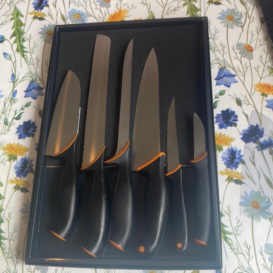 Fiskars Knivset 6 st