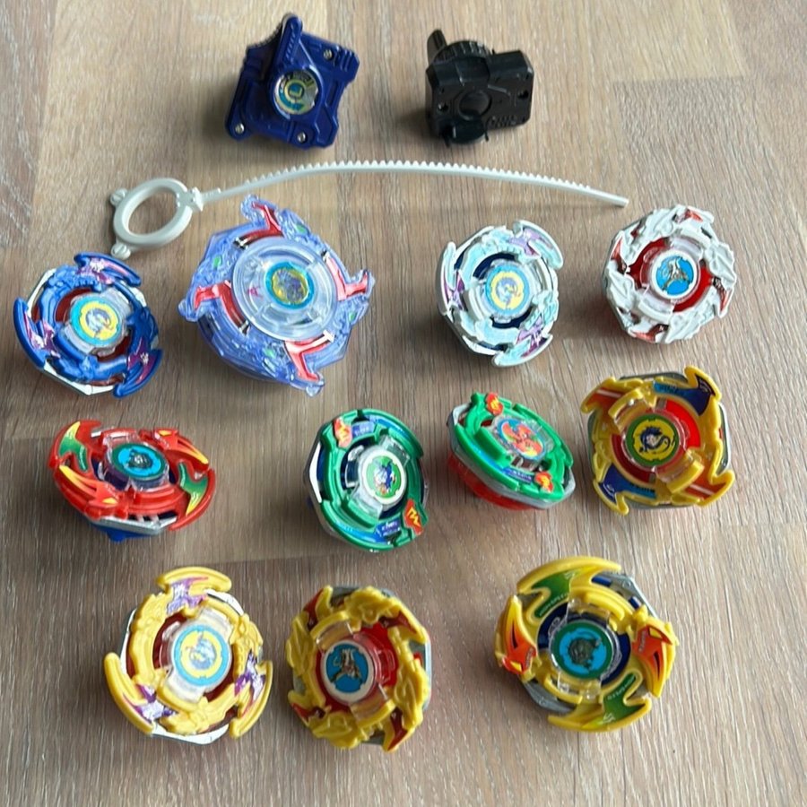 Beyblade Set - 10 stycken