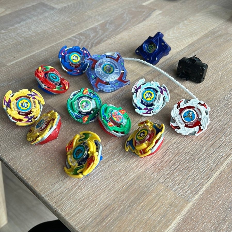 Beyblade Set - 10 stycken