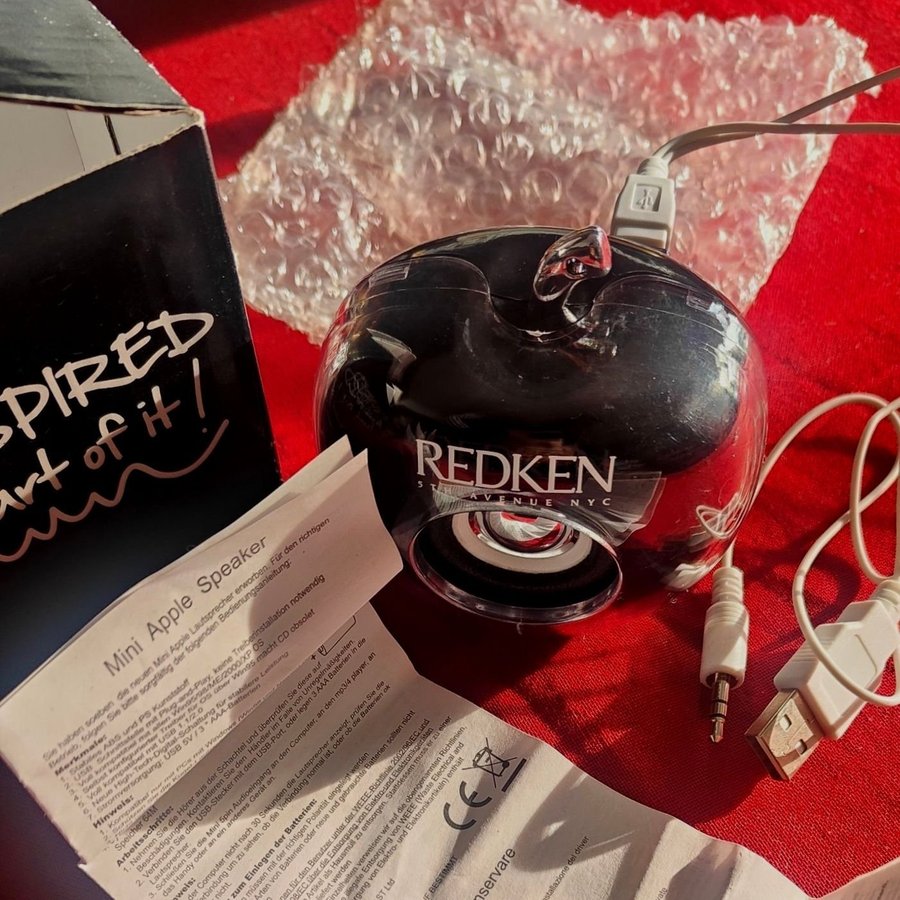 Redken Mini Apple Speaker Nyc